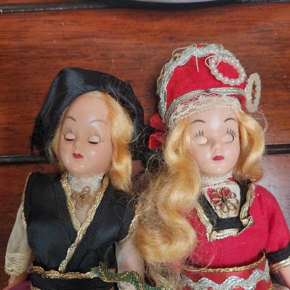 Vintage Dolls Brides of All Nations Norway Madame Alexander Swedish FOR PARTS - Picture 7 of 15